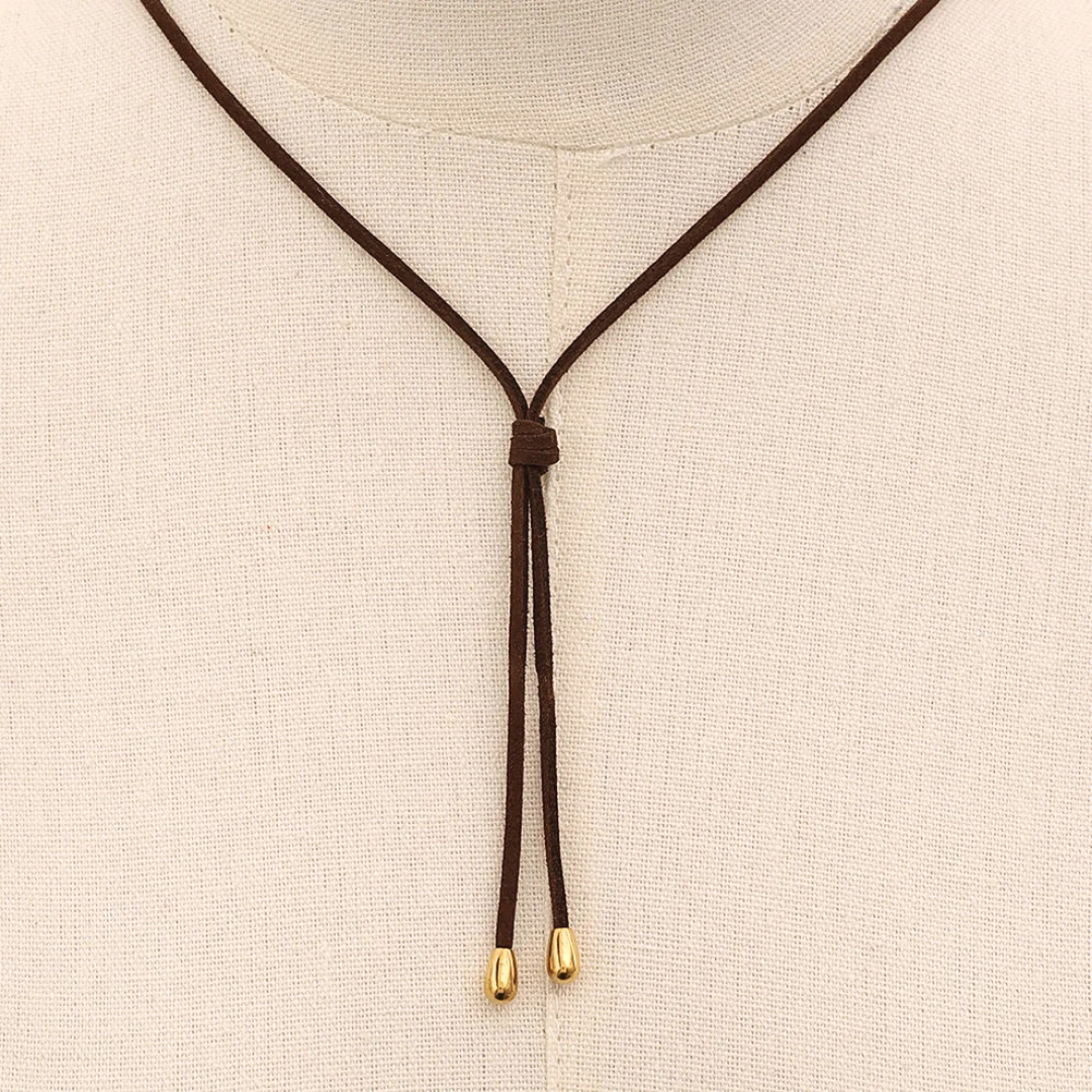 Collana Essenza Organica Oro 18K