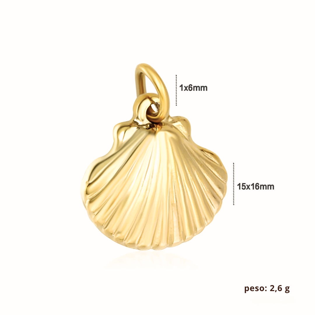 Ciondolo Shellé Oro 18K