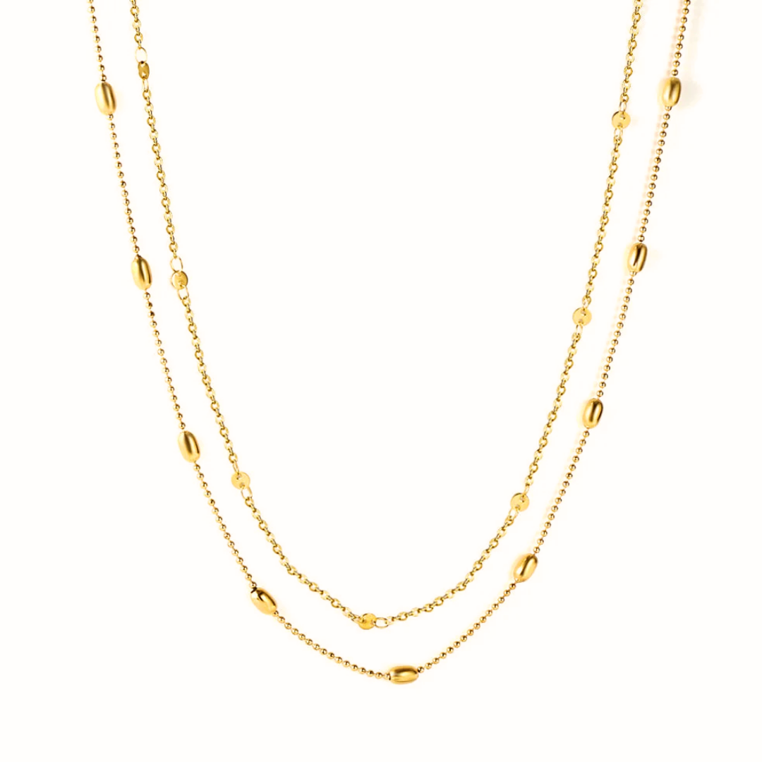 Body Chain Sinuosa Oro 18K