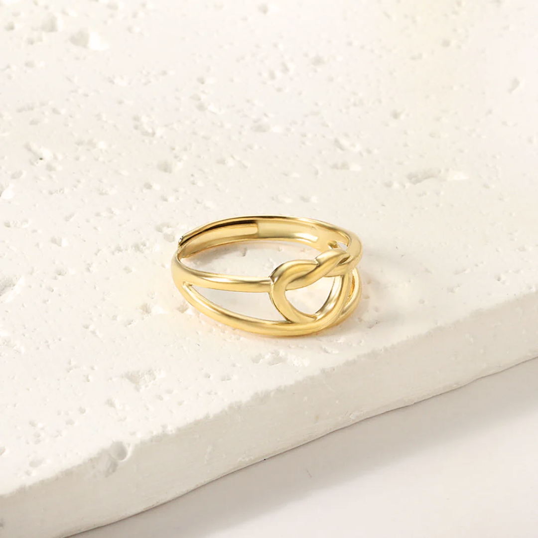 Anello Cuore d’Oro Oro 18K