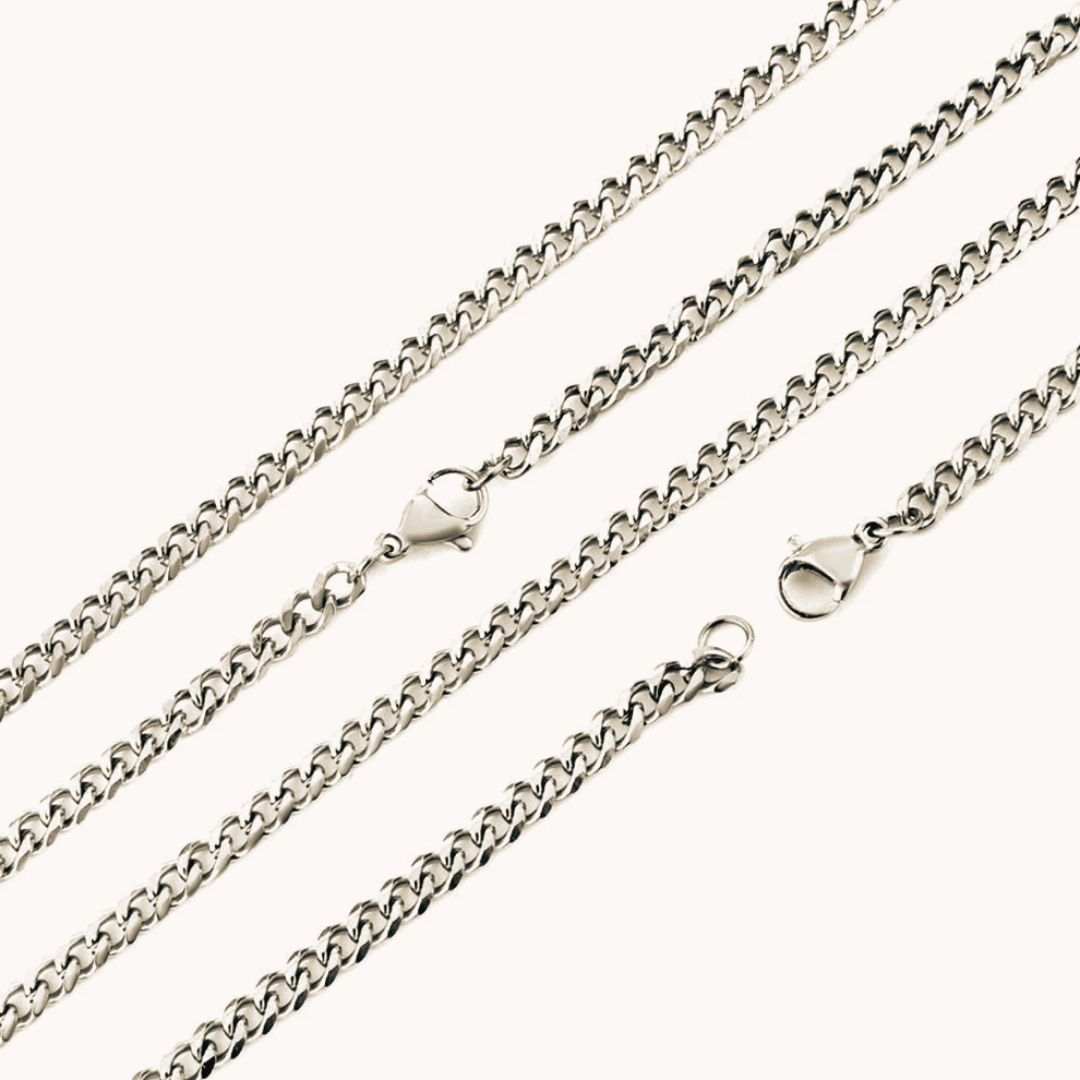 Collana a Catena Gourmette in Oro 18K