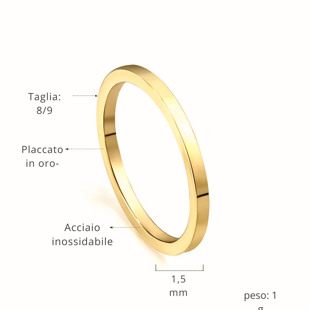 Anello Épure Oro 18K