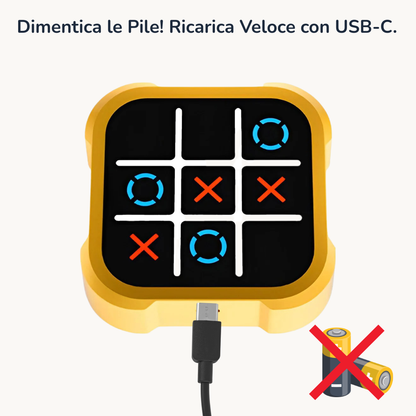 Logic Grid™ - Tic-Tac-Toe Elettronico 3-in-1